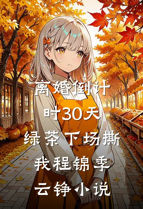 离婚倒计时30天，绿茶下场撕我程锦季云铮小说