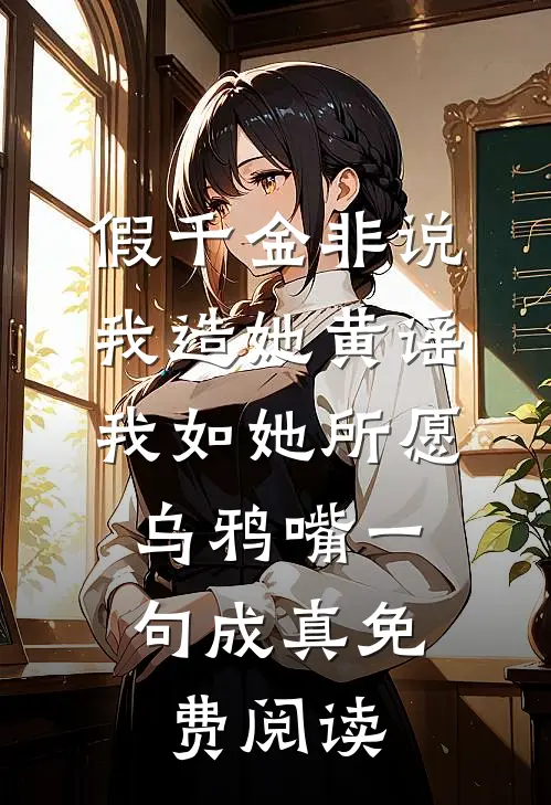 假千金非说我造她黄谣，我如她所愿，乌鸦嘴一句成真免费阅读