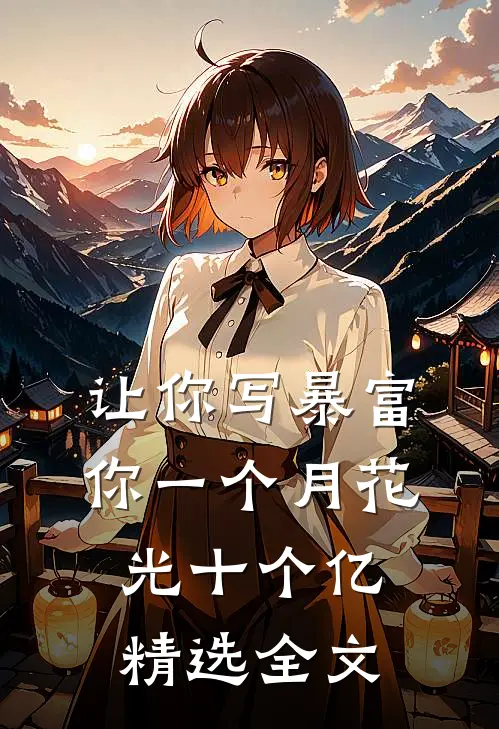 让你写暴富，你一个月花光十个亿精选全文