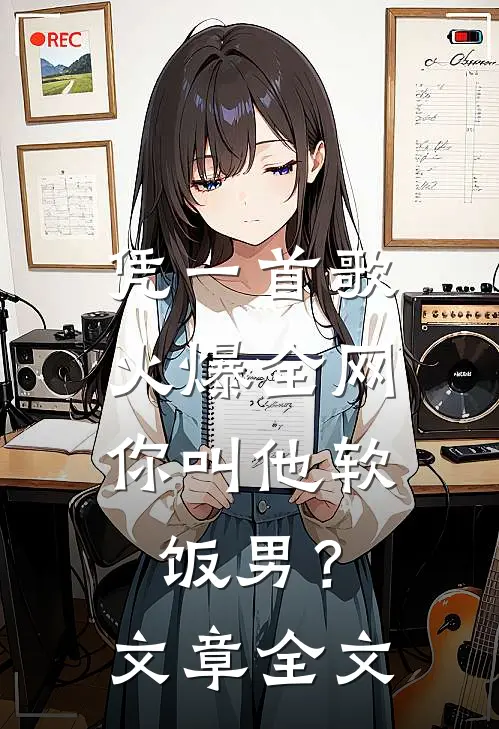 凭一首歌火爆全网，你叫他软饭男？文章全文