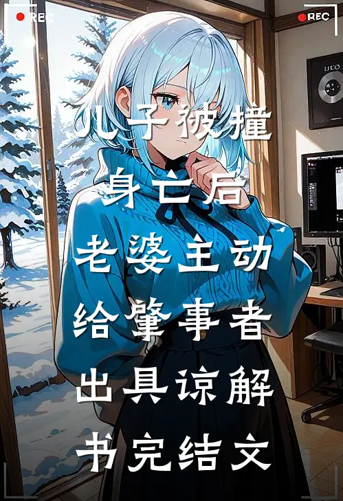 儿子被撞身亡后，老婆主动给肇事者出具谅解书完结文