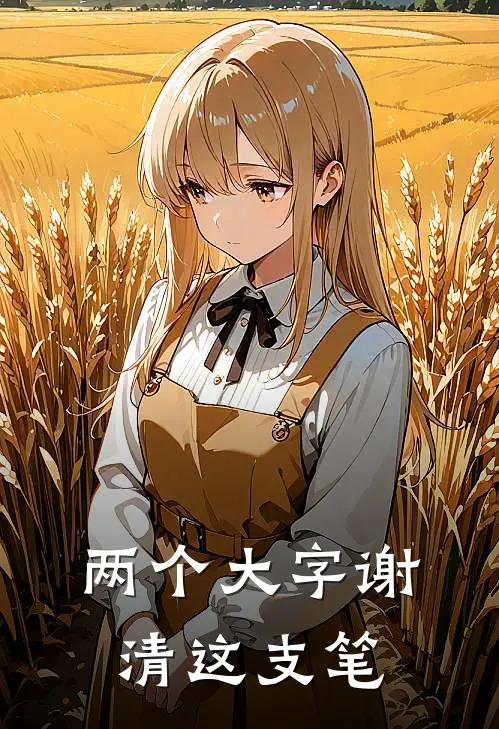 两个大字谢清这支笔