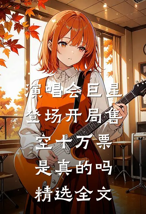 演唱会巨星登场开局售空十万票是真的吗精选全文