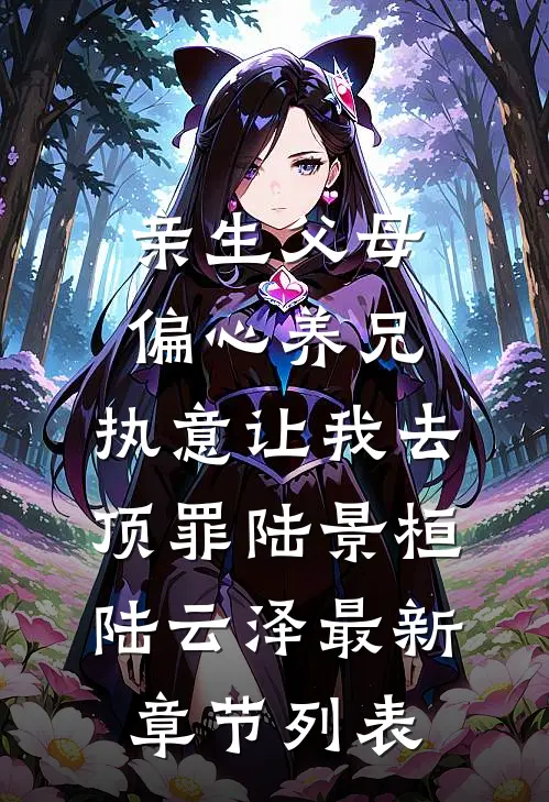 亲生父母偏心养兄，执意让我去顶罪陆景桓陆云泽最新章节列表