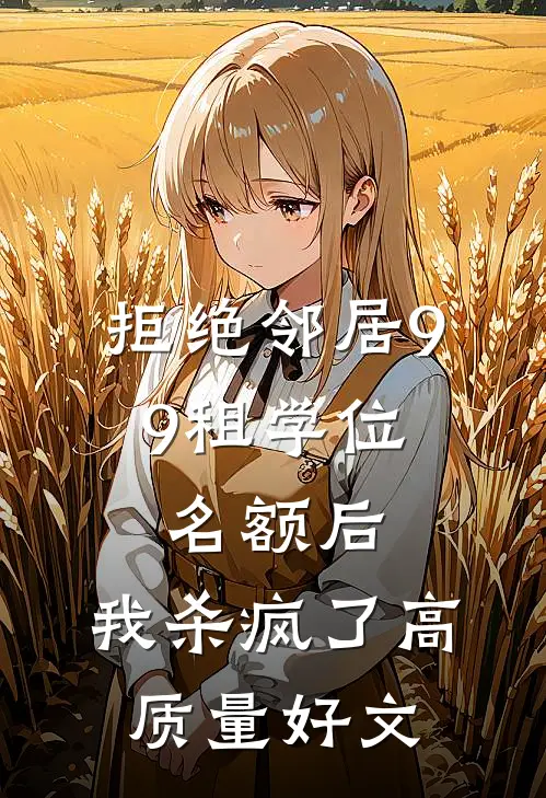 拒绝邻居9.9租学位名额后，我杀疯了高质量好文