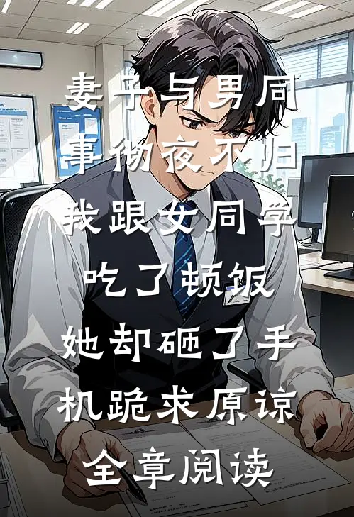 妻子与男同事彻夜不归，我跟女同学吃了顿饭，她却砸了手机跪求原谅全章阅读