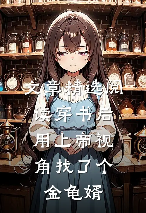 文章精选阅读穿书后，用上帝视角找了个金龟婿