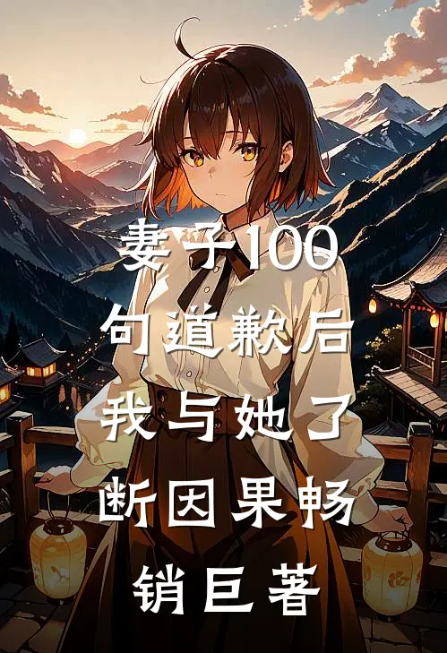妻子100句道歉后，我与她了断因果畅销巨著