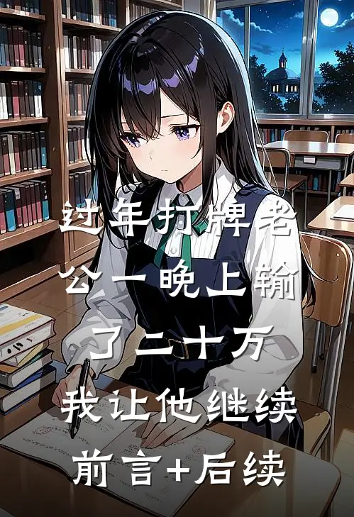 过年打牌老公一晚上输了二十万，我让他继续前言+后续