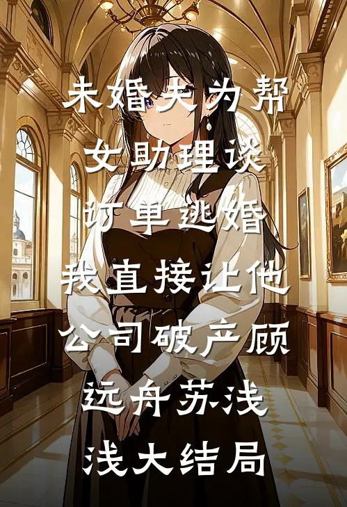未婚夫为帮女助理谈订单逃婚，我直接让他公司破产顾远舟苏浅浅大结局