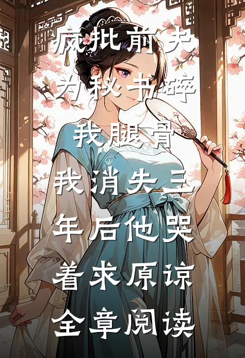 疯批前夫为秘书碎我腿骨，我消失三年后他哭着求原谅全章阅读