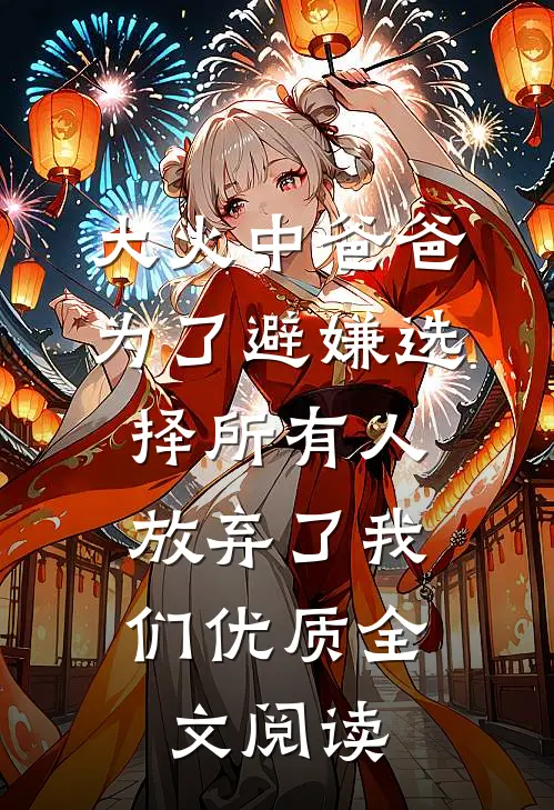 大火中爸爸为了避嫌选择所有人，放弃了我们优质全文阅读