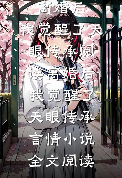 离婚后，我觉醒了天眼传承阅读_离婚后，我觉醒了天眼传承言情小说全文阅读