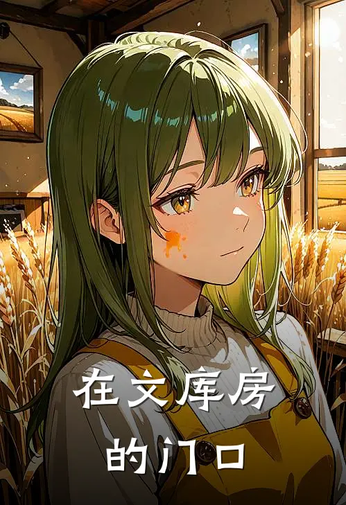 在文库房的门口