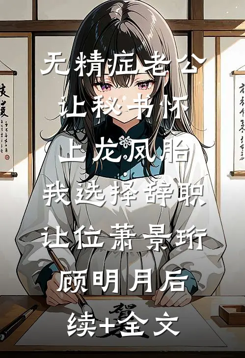 无精症老公让秘书怀上龙凤胎，我选择辞职让位萧景珩顾明月后续+全文