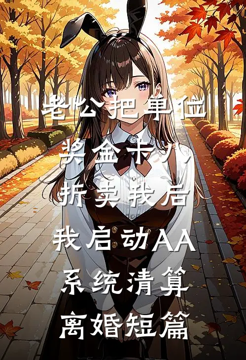 老公把单位奖金卡八折卖我后，我启动AA系统清算离婚短篇