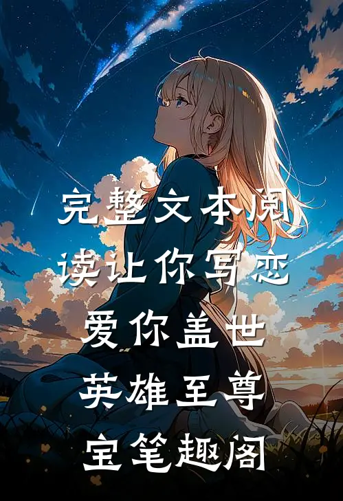完整文本阅读让你写恋爱你盖世英雄至尊宝笔趣阁