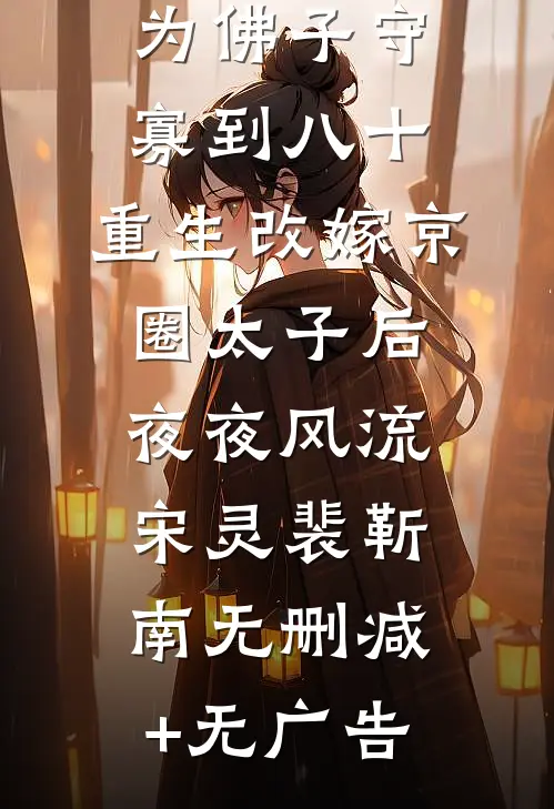为佛子守寡到八十，重生改嫁京圈太子后夜夜风流宋灵裴靳南无删减+无广告
