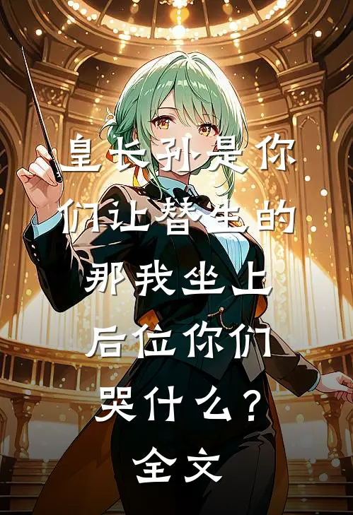 皇长孙是你们让替生的，那我坐上后位你们哭什么？全文