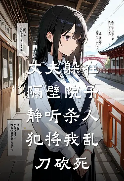 丈夫躲在隔壁院子，静听杀人犯将我乱刀砍死
