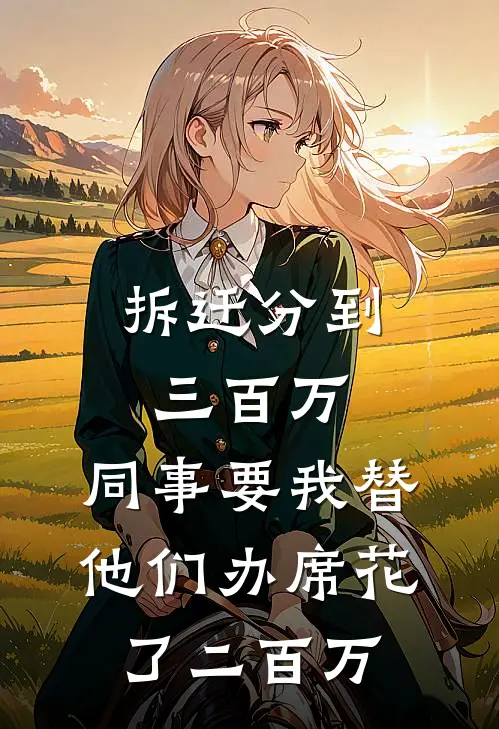 拆迁分到三百万，同事要我替他们办席花了二百万
