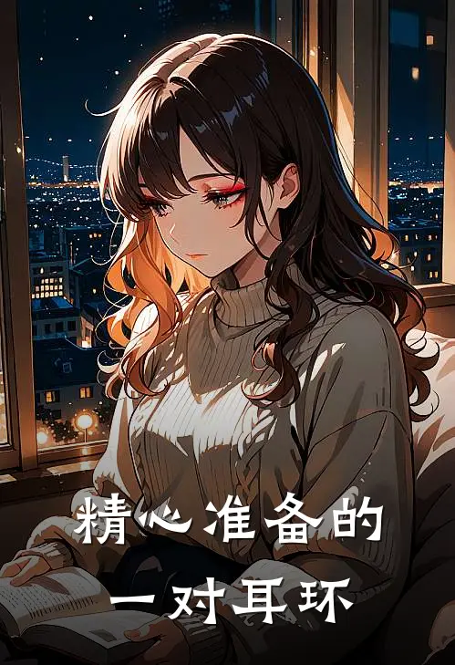 精心准备的一对耳环