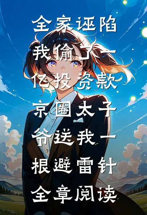 全家诬陷我偷了一亿投资款，京圈太子爷送我一根避雷针全章阅读