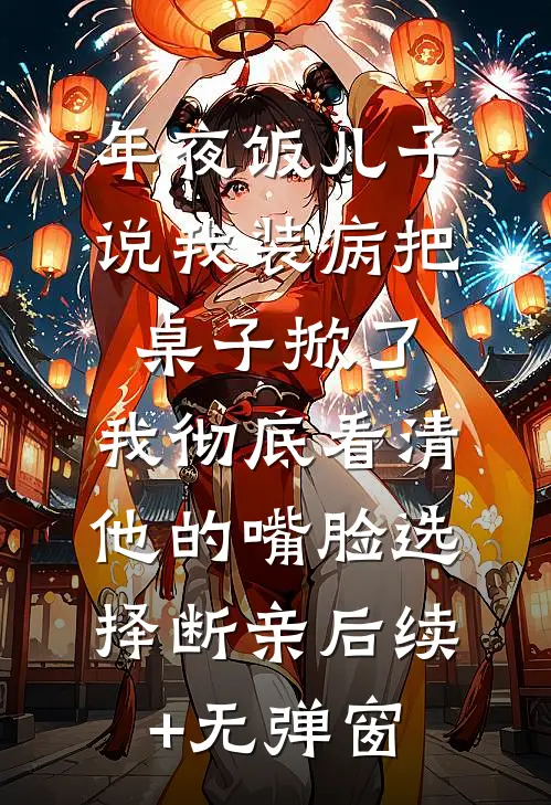 年夜饭儿子说我装病把桌子掀了，我彻底看清他的嘴脸选择断亲后续+无弹窗