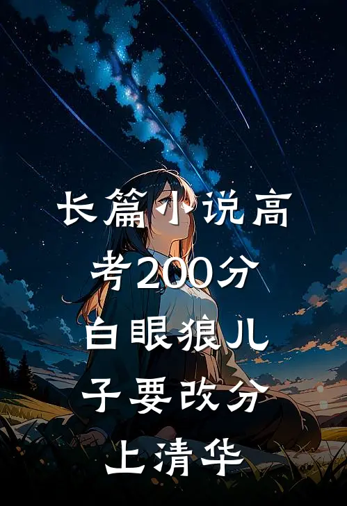 长篇小说高考200分，白眼狼儿子要改分上清华