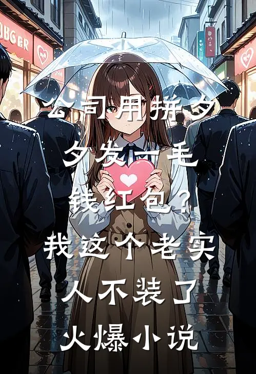 公司用拼夕夕发一毛钱红包？我这个老实人不装了火爆小说